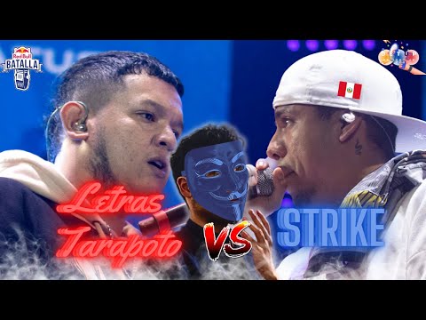 🔥STRIKE EN MODO DIOS - STRIKE VS LETRAS TARAPOTO 🔥| REACCION FINAL NACIONAL RED BULL PERU 2023