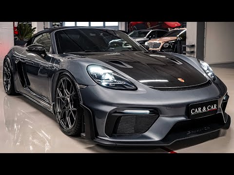 Thumbnail for NEW 2024 Porsche 718 Spyder RS Weissach - Interior and Exterior Walkaround by Porsche 718