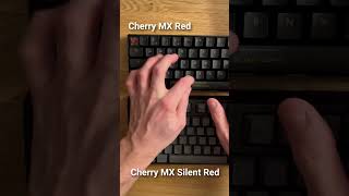 MX Red vs. MX Silent Red Sound Test MX Red vs. MX Silent Red Sound Test