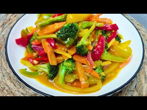 Easy and Flavorful Vegetable Stir Fry in Minutes!