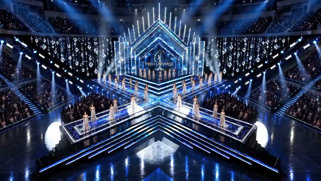 First look at the STATE-OF-THE-ART stage created for the 75th Miss Universe competition