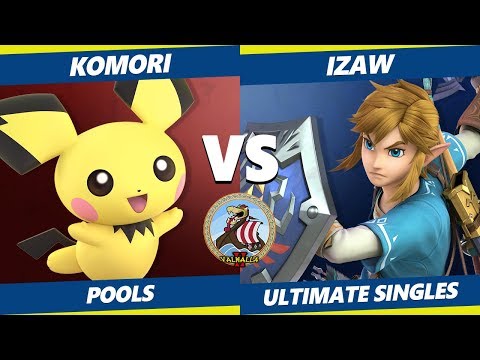 Smash Ultimate Tournament - Komori (Pichu) Vs. BSD | Izaw (Link) Valhalla II SSBU Pools