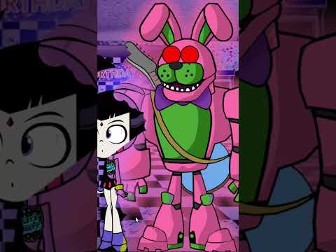 Teen Titans GO! transforms into Five Nights at Freddys characters  SETC #fnaf #teentitansgo #shorts