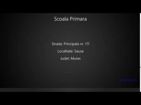 Scoala Primara Sausa