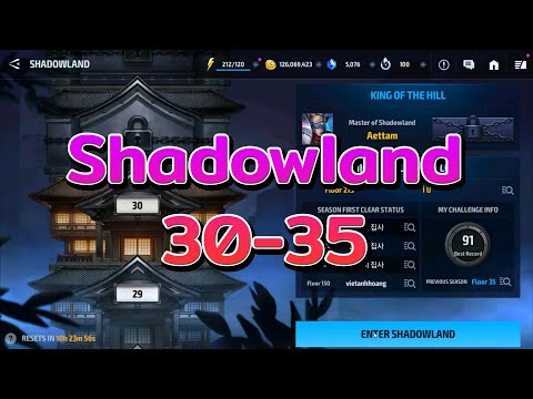 Marvel Future Fight ver7.1.0 - แนะนำการลง shadowland 30-35