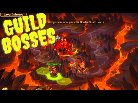 Era of Chaos: Guild bosses! Strategies, formations, units, emblems, spells!
