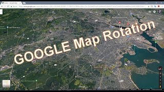 Rotate Google Map on PC