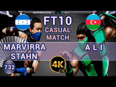 UMK3 - 🇭🇳 MARVIRRASTAHN vs A L I 🇦🇿 FT10 / 4K 60 FPS #umk3 #ultimatemortalkombat3 #t99h #fightcade