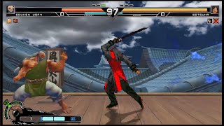 Ikemen Fighting Collection : Rollback online match, OS-Farram VS OS-Nisay (part one) 