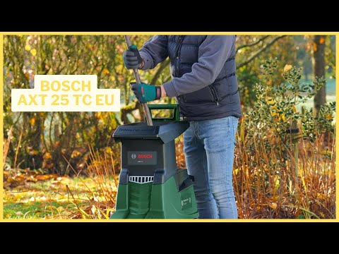 Test Bosch AXT 25 TC : broyeur puissant pour grands jardins