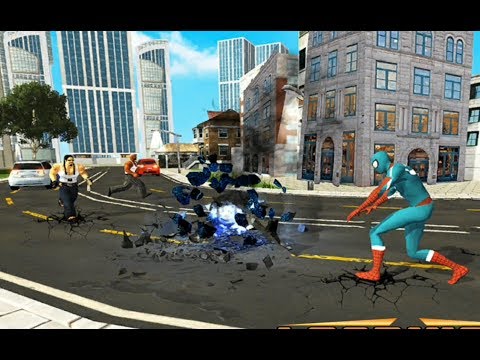 Captain Spider Hero City Crime Battle | Spider Captain Hero City Rescue - Android GamePlay