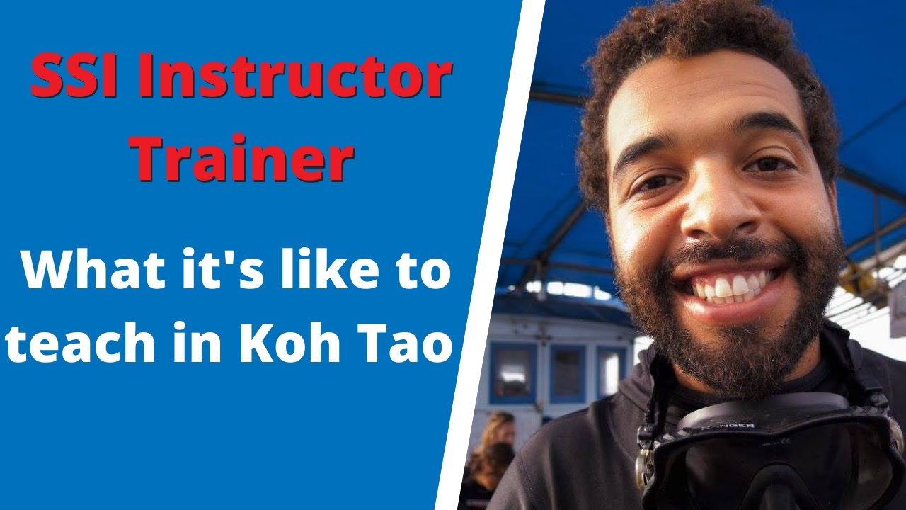 What's its like to teach and work in Koh Tao with SSI Instructor Trainer Renato