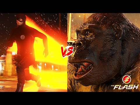 The Flash VS Gorilla Grodd! Grodd Ask Barry For His Help (GTA 5 Flash Mod)