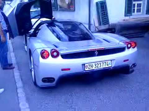 Ferrari Enzo Sound in Sennhof  Winterthur (Very loud)
