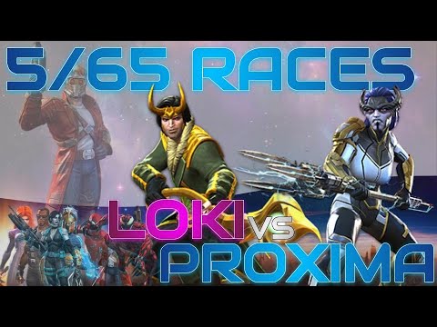 5/65 Races | Loki & Proxima Midnight | Marvel Contest of Champions