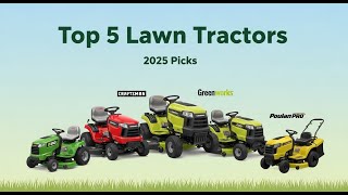 Top 5 Best Riding Mowers in 2026