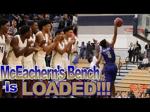 McEachern's Bench is LOADED!!!! | McEachern vs Marietta