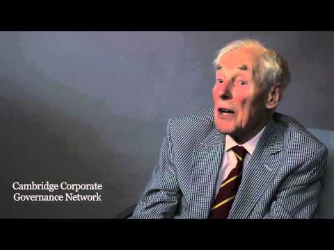 Sir Adrian Cadbury reflects on properly constituted audit committees and boardroom self-evaluation