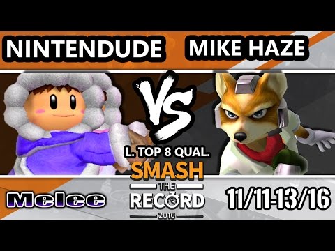 STR 2016 SSBM - Spy | Nintendude (Icies) Vs. OBEY | Mike Haze (Fox) Smash Melee Top 8 Qualifer