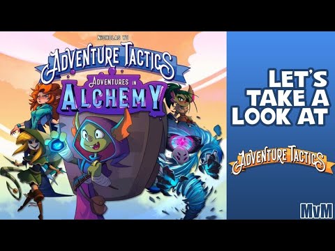 Adventure Tactics Alchemy Expansion Preview on Man vs Meeple