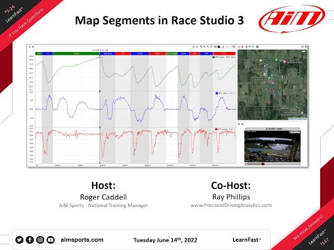 3-24 Map Segments in Race Studio 3 with Ray Phillips - 6/14/2022