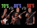 70 S VS 80 S VS 90 S Guitar Riffs Battle