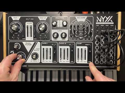 Dreadbox Nyx V2 Demo With Patches [No Talking]