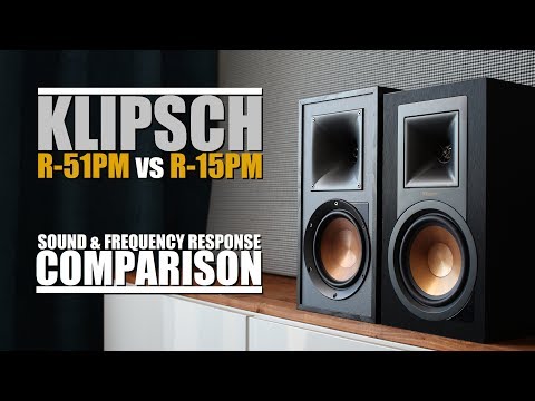True improvement or just a facelift?? Klipsch R-51PM vs R-15PM  ||  Sound & Response Comparison