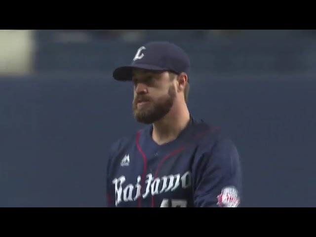 【8回裏】安定感抜群!! ライオンズ・シュリッターが好リリーフ!! 2017/4/27 Bs-L