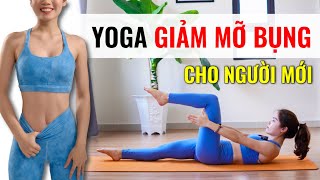 Yoga giảm mỡ bụng cho người mới bắt đầu | Đốt Mỡ Siết Eo | Hoàng Uyên Yoga