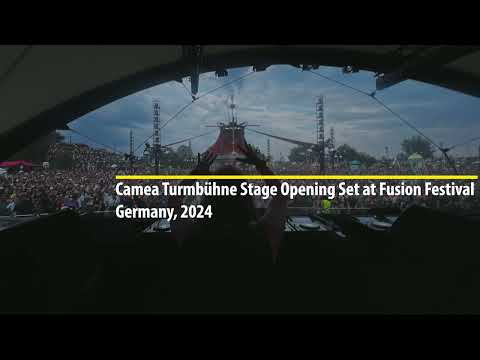 Fusion Festival 2024: Camea Techno DJ set, Turmbühne Stage opening