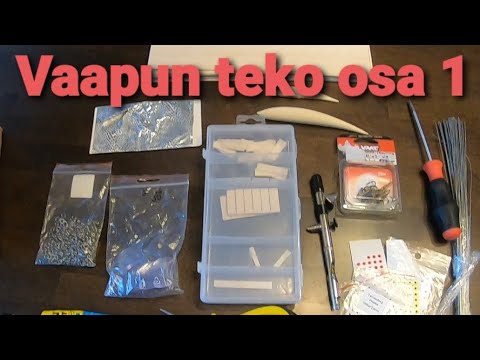 vaapun teko osa 1/3 (Finnish handmade lures)