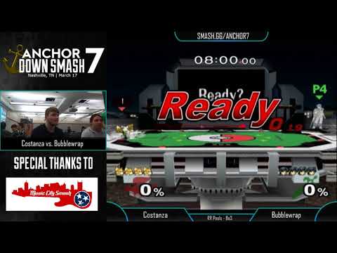 ADS7 - Melee Singles - Costanza (Fox) VS Bubblewrap (Marth) - RR Pools