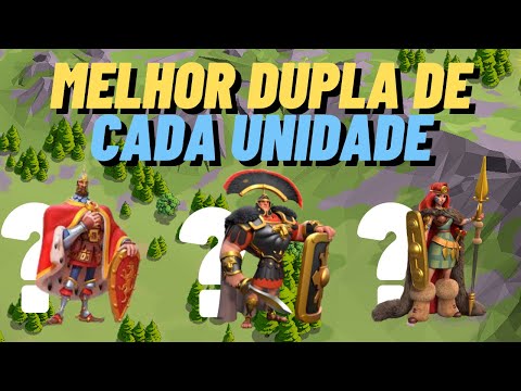 Rise of Kingdoms - Melhor dupla de comandantes de cada unidade