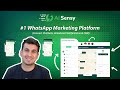 AiSensy Demo Video - Whatsapp Based Marketing, CRM & Chatbot Platform