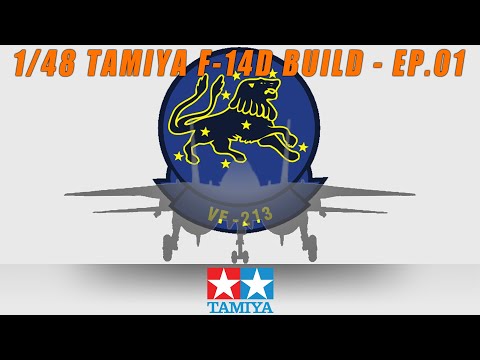 1/48 TAMIYA F-14D VF-213 build EP.01 - ARMARMENTS -