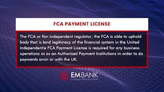What is an FCA Payment Licence? | European Merchant Bank