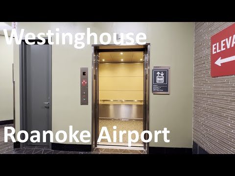 Modernized 1989 Westinghouse Hydraulic Elevator at Roanoke Regional Airport - Roanoke, VA