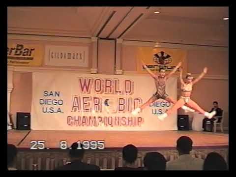 Sandy & Grant Brasier (USA) - 1995 ANAC World Aerobic Championship
