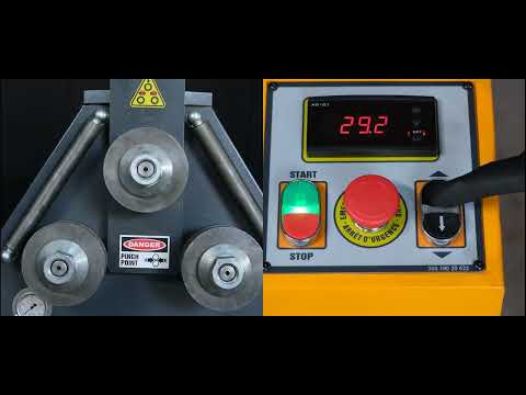 TUBEND - HPK 50 / 3 Rolls Hydraulic Section and Pipe Bending Machine