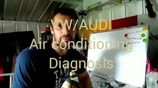 VW/AUDI AIR CONDITIONING DIAGNOSIS (faulty compressor)