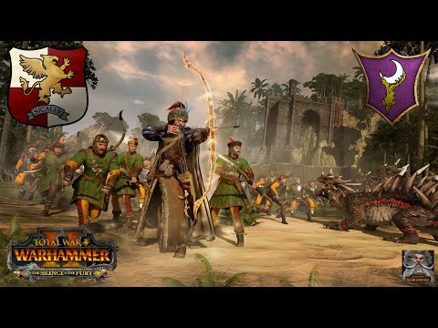 The Hunter and The Beasts! - Dark Elves vs Empire - Total War Warhammer 2