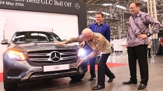 First Unit Mercedes-Benz GLC Roll Off at Wanaherang Plant