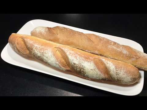 RECETTE FACILE LES BAGUETTES CROUSTILLANTES FAITE MAISON