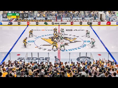 Pittsburgh Penguins vs Minnesota Wild 11/21/2025 NHL 26 Gameplay