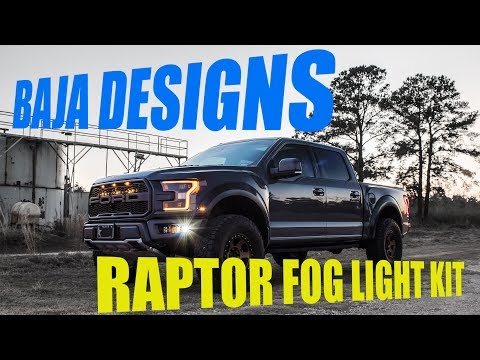 Baja Designs Ford Raptor Fog Light Kits