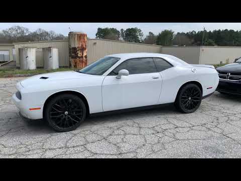 Dodge Challenger 22” Asanti Black Label Wheels 2019 White