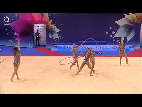 Israel - 2021 Rhythmic European Champions, 3 hoops and 2 pairs of clubs