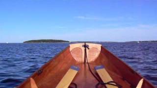 preview picture of video 'Southwest Harbor, Maine -- panorama offshore from Greening Island'