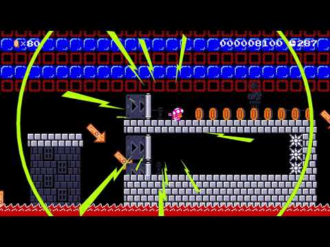 ☆Follow Coins + Spot Difference☆ by ※αƞƞα※ 🍄 Super Mario Maker 2 ✹Switch✹ #atv